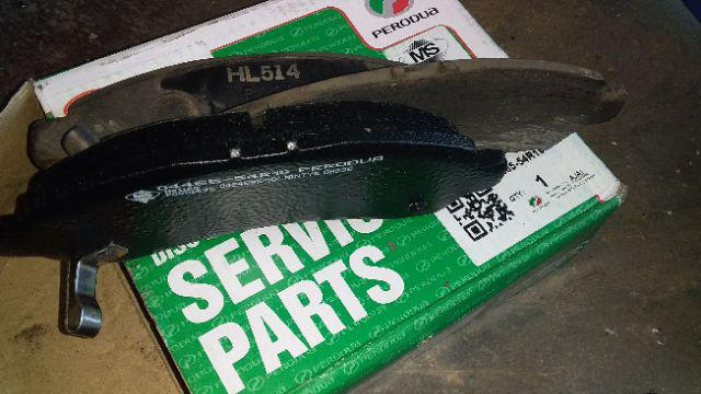 (100% ORIGINAL PERODUA PART 04465-54R10) BRAKE PAD FRONT 