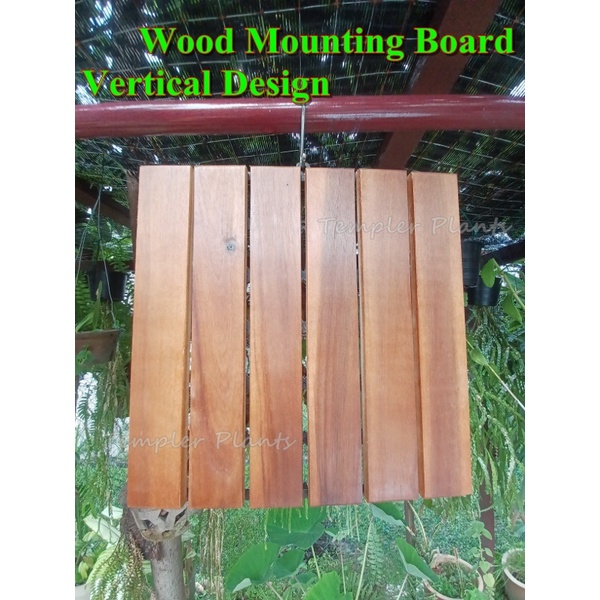 Wood Mount Board for Platycerium Staghorn Fern Orchid Plant Hanging