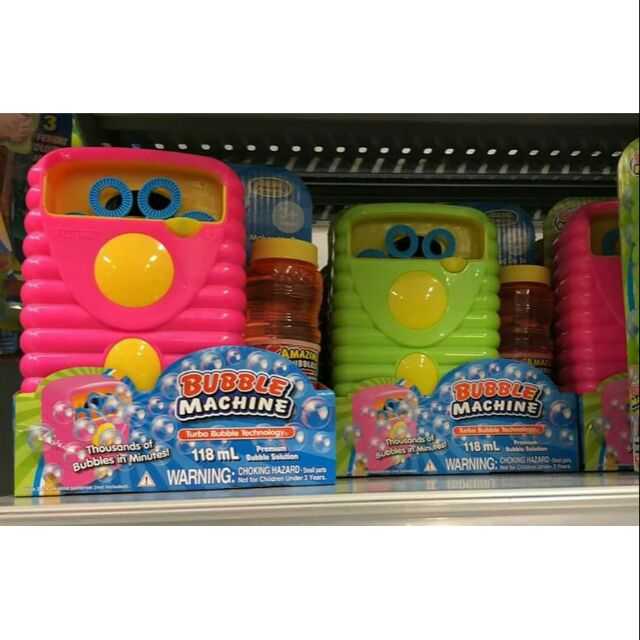 bubble machine kmart