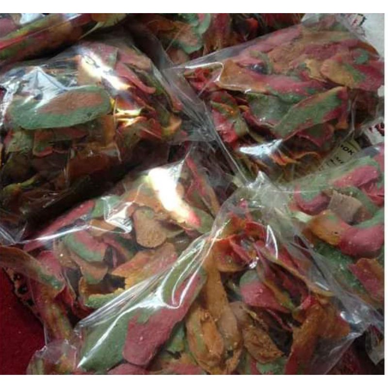 Keropok warna warni sedap