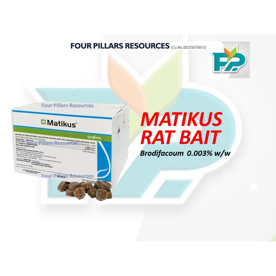 Matikus 15 Pcs Rat Bait Umpan Tikus Rodenticide For Rat Mouse 老鼠药诱饵 Ready To Use Sedia Digunakan 即用鼠饵 Shopee Malaysia