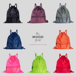 Socksthieves Waterpoof Drawstring Bag Outdoor Hiking Bag Cycling Bag Leisure Bag Sports Backpack Gymsack - SHIP IN 24HRS