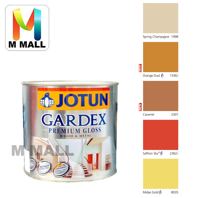 Jotun Paint Gardex Premium Gloss Wood & Metal 1L (Part 2) Shopee