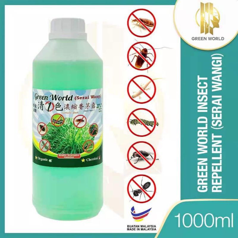 lemongrass Floor Cleaner Pest Repellent Ant Mosquito Lizard Dengue serangga serai wangi Pencuci Lantai