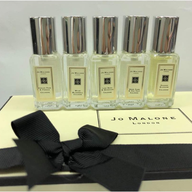 AUTHENTIC TESTR JO MALONE MINI COLLECTIONS 5IN1 set x 9ML | Shopee Malaysia