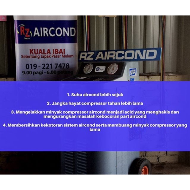 harga servis aircond kereta