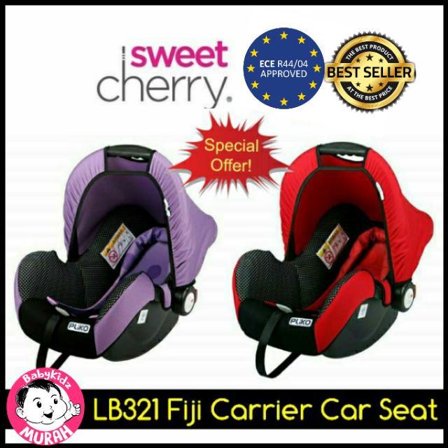 sweet cherry pliko car seat