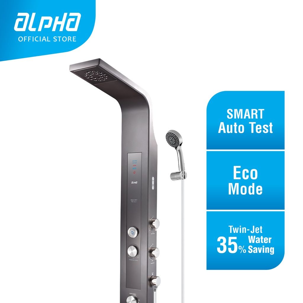ALPHA SMART REVO E Rain Shower Instant Water Heater (Non Pump