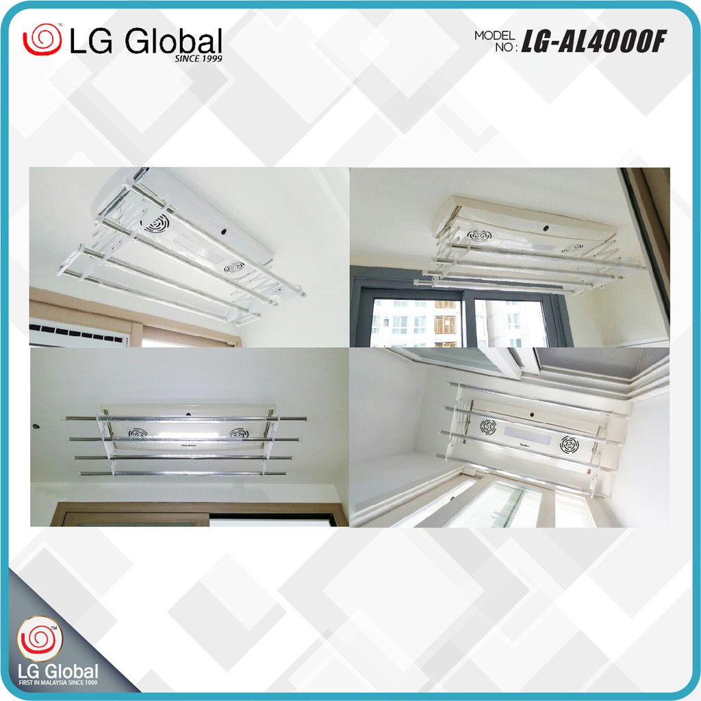 Automatic Ceiling Drying Rack Lg Al4000f Expandable Drying Rack Clothes Hanger