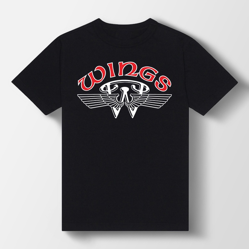 Wings Awie Syam Baharom Zul Jojet Rock Music Heavy Metal Tshirt cd wings wing wings t wings