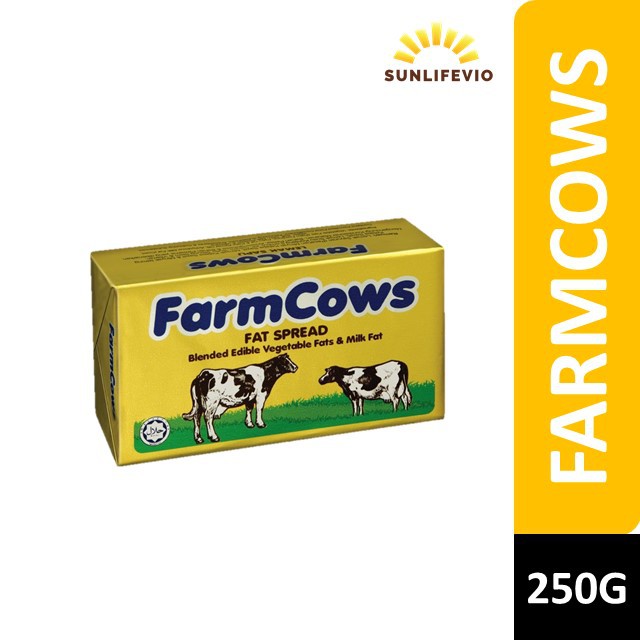 Farm Cows Fat Spread Butter 250gm With Ice Bag Shopee Malaysia