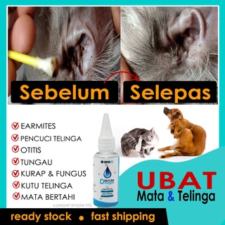 spray kurap kucing ubat sporo kutu telinga fungus luka bulu gugur ...