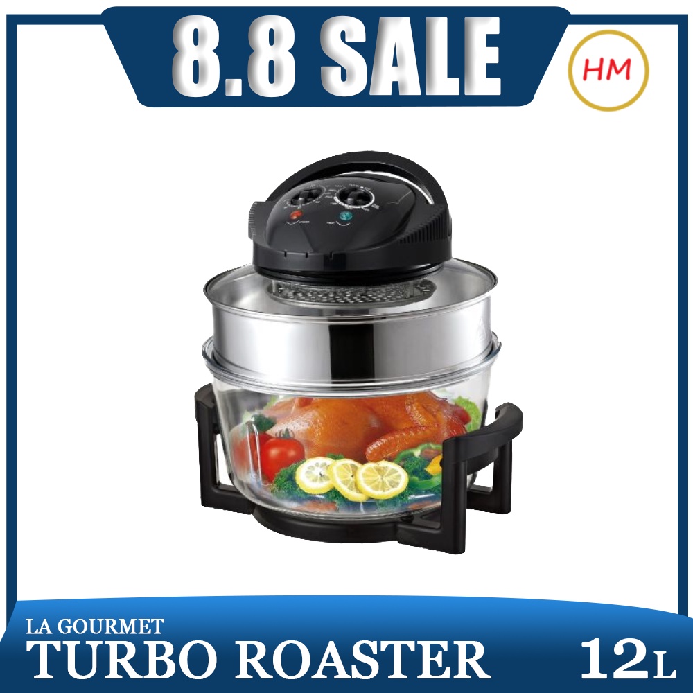 La Gourmet Turbo Roaster HTA12 (Convection Oven, Air Fryer) Shopee