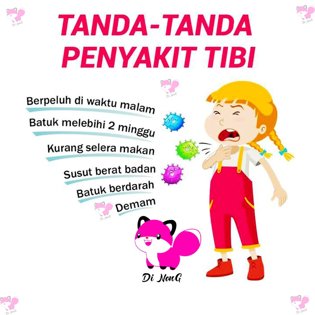 Batuk Tibi Tb 1biji Batuk Kering Tuberculosis Batuk Atau Tarik Nafas Panjang Shopee Malaysia