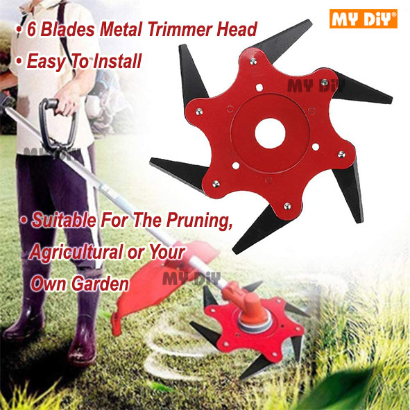 6 blade brush cutter