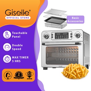Giselle Digital 10-in-1 Air Fryer Oven 23L Toast/Bake/Broil/Roast/Dehydrate/rotisserie KEA0340