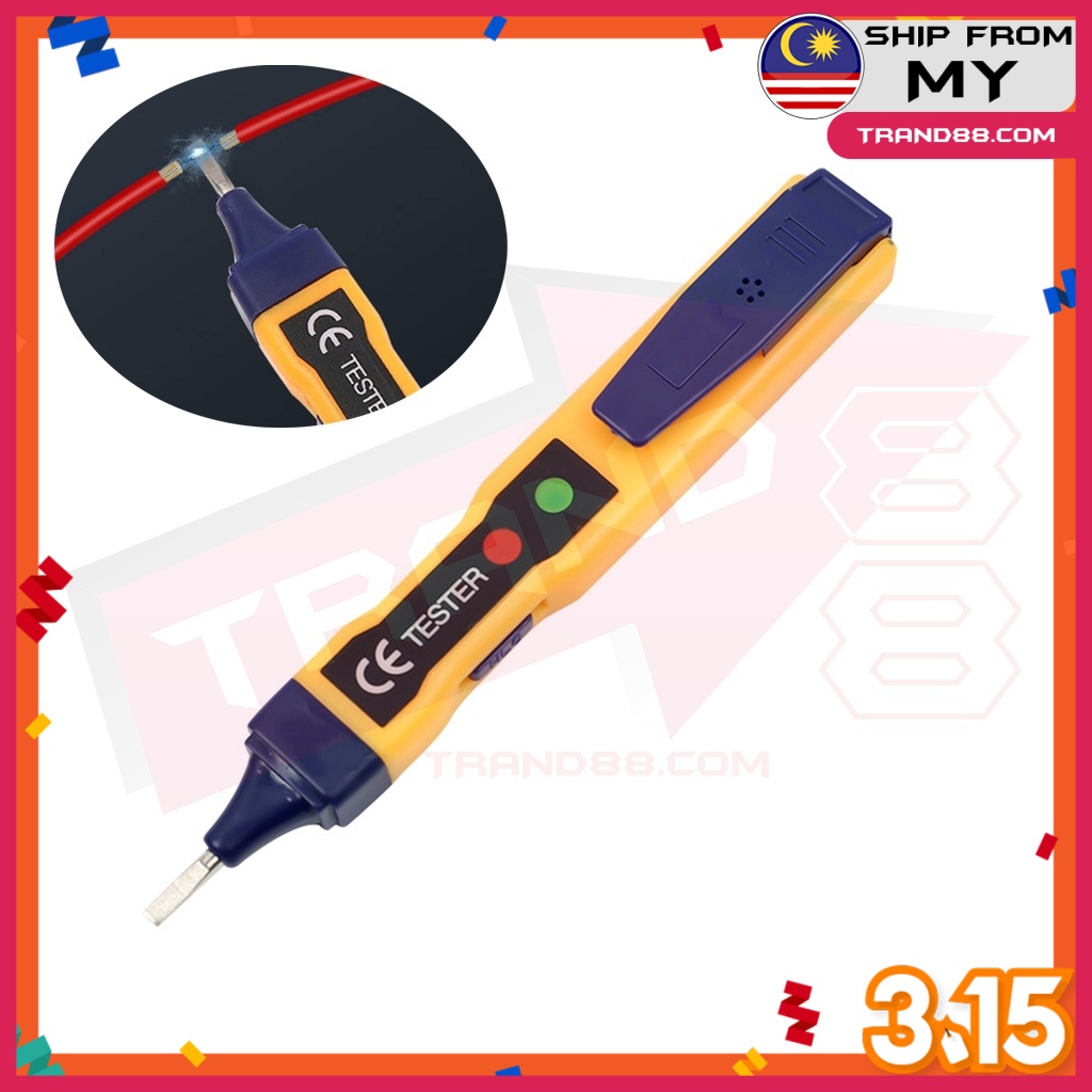 Trand88 Voltage Detector Non Contact Electric Pen Multifunctional Breakpoint Detection 48SN Inductive Electrician Tester