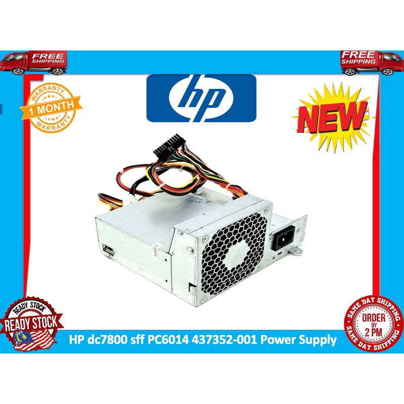 Computer Power Supplies HP DC7800 DC7900 DC5800 DC5850 SFF 240W Power