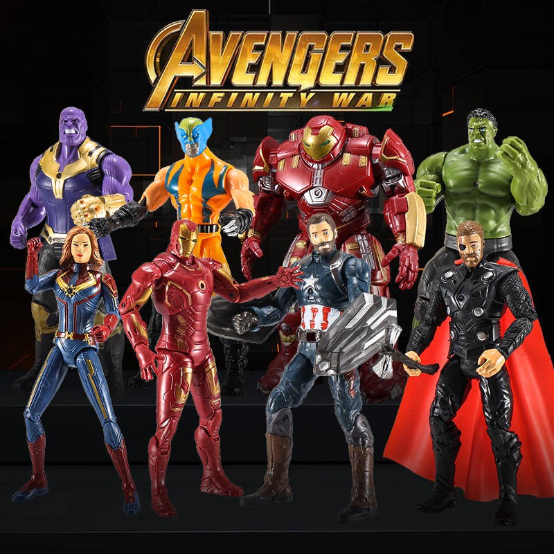 hulk and iron man toys