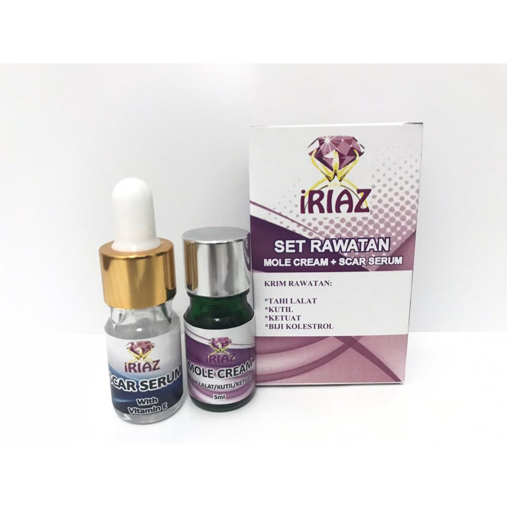 MOLE CREAM & SCAR SERUM ; For Remove Mole, Warts And Repairing Scars