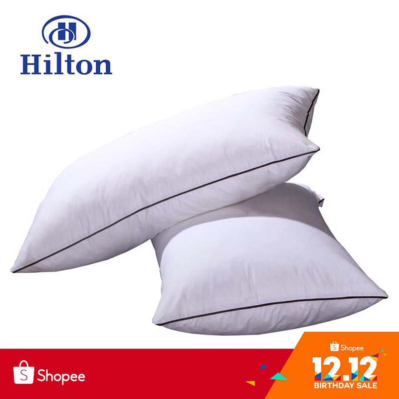 Hilton Hotel Comfortable Bed Pillows Soft Dust Mite Resistant