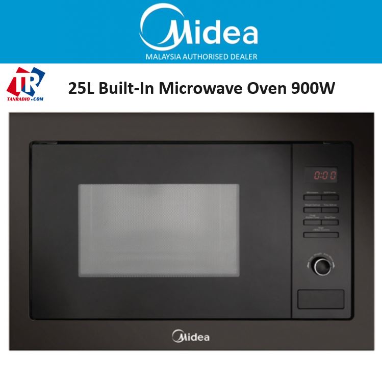 MIDEA MBMVE8925 25L BuiltIn Microwave Oven Ketuhar Shopee Malaysia