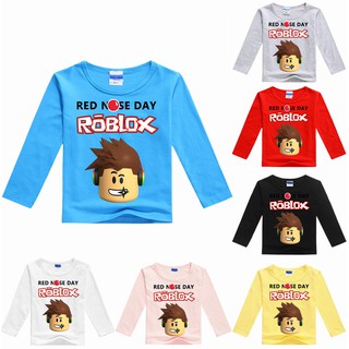 Roblox Red Nose Day Kids Boy Long Sleeve T Shirt Sweatshirt - roblox harry potter clothes