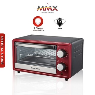 MMX Kelen Munoz Mini Toaster Oven - Red (12L)
