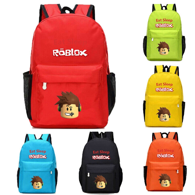 Kids Boys Girls Roblox Bags Cartoon School Bag Children Student Backpacks Shopee Malaysia - roblox book bag girl