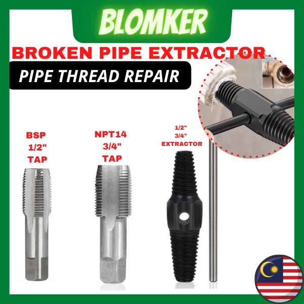 Broken Water Tap Pipe Extractor Removal Inner Thread Maker Repair