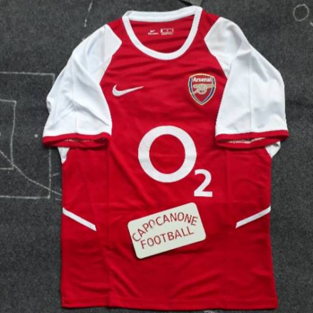 jersey arsenal 2002