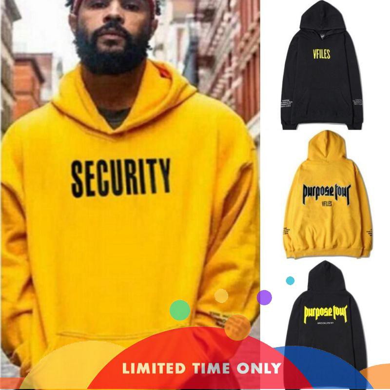 yellow hoodie men