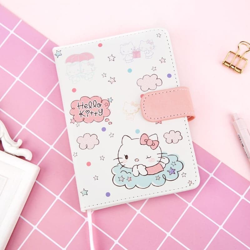 Hello Kitty Cute Stationery Schedule Book Study Working Notebook Dairy ...