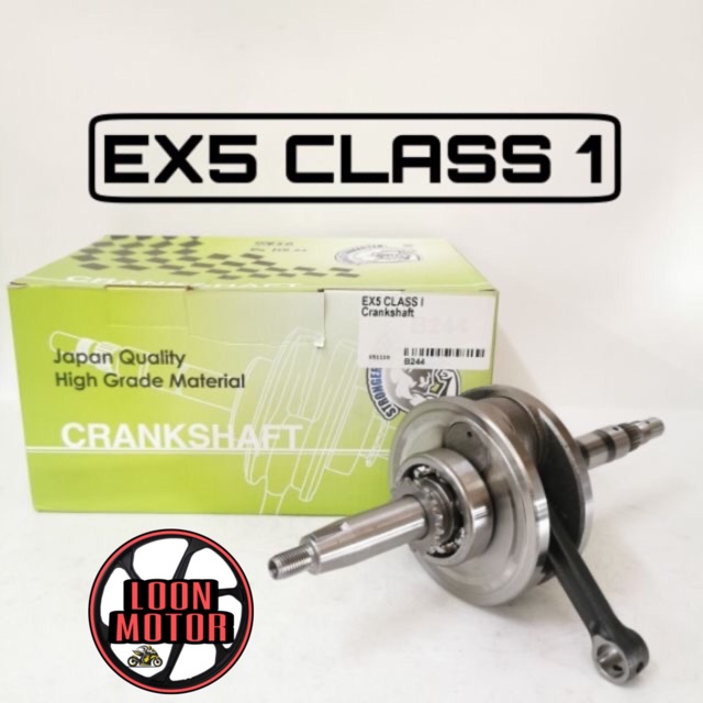 Honda Ex5 Class 1 Crankshaft Standard Ex5 Class 1 Crankshaft Standard Stronger Character Shopee Malaysia
