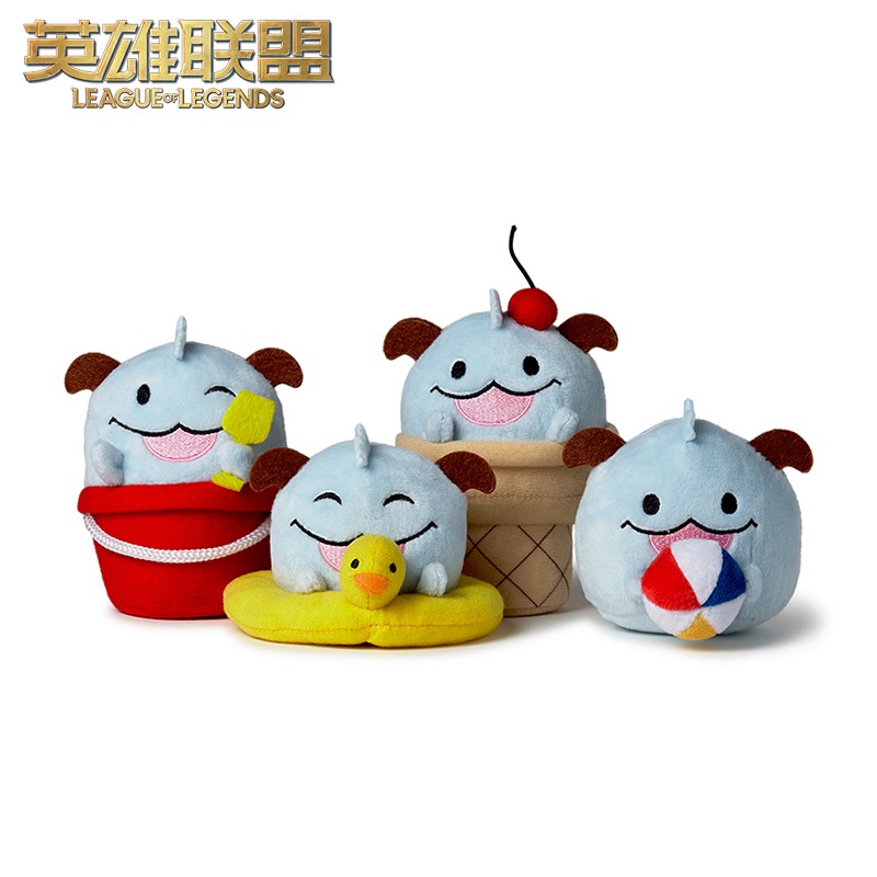 league of legends poro plush