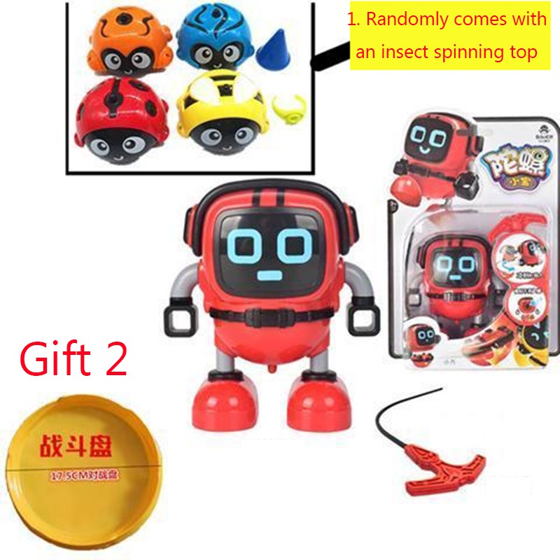 with 2 Sets Spinning Top Car Toys Gyro Battling Car Spinner Tops Inertial Return Car Toy Bee Insect Car Toys for Kids Preschool Child Boys Girls MEYALL Pull Back Car Toys 