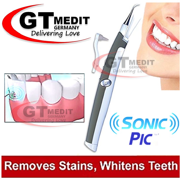 Sonic Pic LED Ultrasonic Tooth Pick Dental Clean Teeth Whitening Gums Scaling Flossing Plaque Tartar Stains Remover