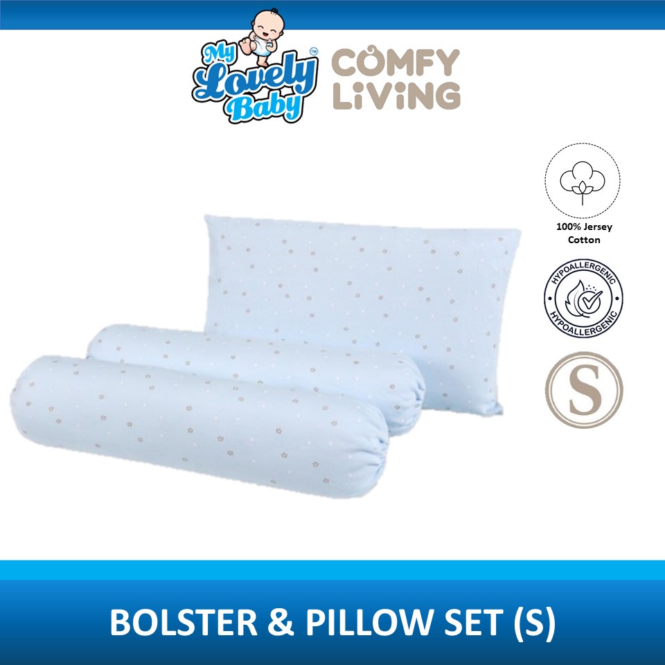 Comfy Living Baby Bolster & Pillow Set (S) 25 x 40cm Shopee Malaysia