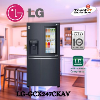 Lg Gcq22ftqkl Nett 458l Slim French Door Refrigerator With Instaview Door In Door Doorcooling Hygiene Fresh Shopee Malaysia