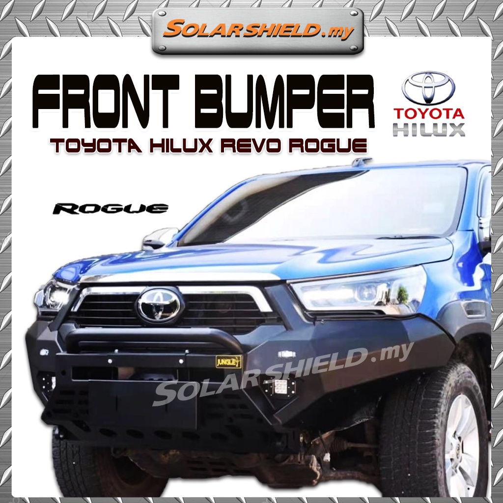 Toyota Hilux Revo Rogue Jungle Front Bumper 4X4 Bumper Depan Besi ...