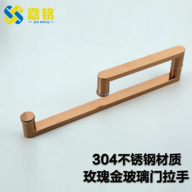 Glass Door Handle 304 Stainless Steel Shower Room Bathroom