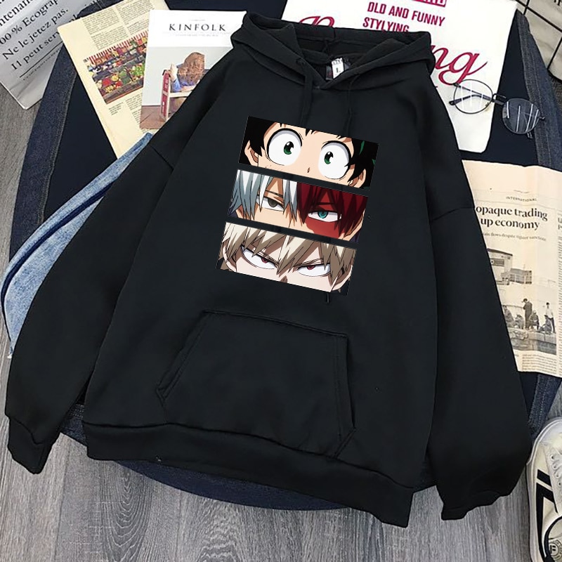 My Hero Academia Hoodies Men Kawaii Japanese Anime Hoodie Boku No Hero  Academia Streetwear Unisex Himiko Toga Sweatshirts Male | Shopee Malaysia