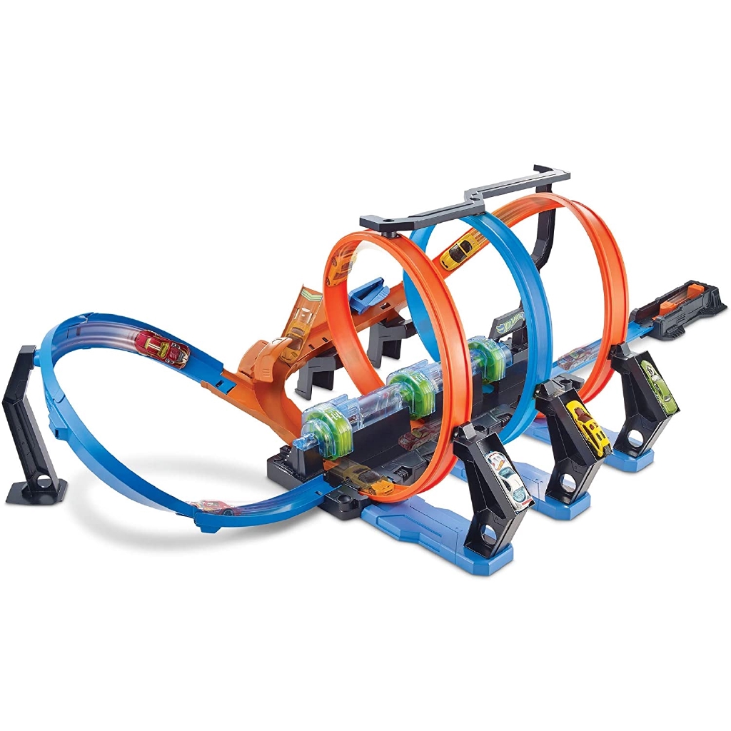 hot wheels corkscrew track set