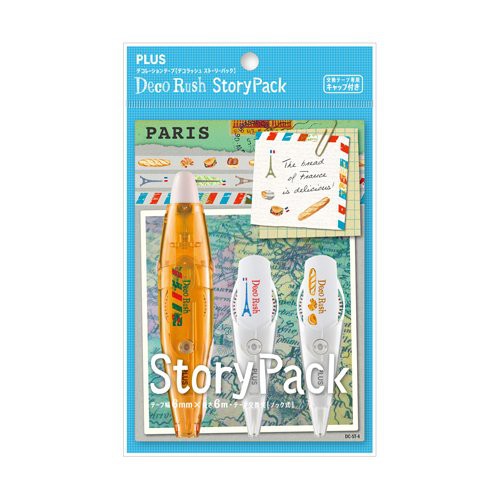 New Plus Deco Rush Diy Decorative Adhesive Decoration Tape Pen Story Pack Shopee Malaysia