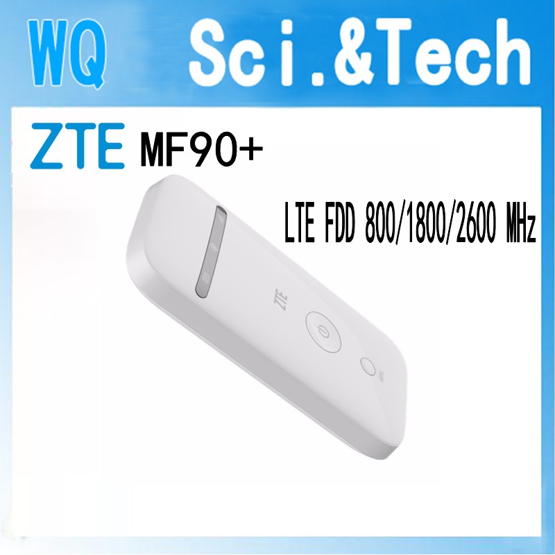 unlocked ZTE MF90 100MBPS 4G LTE HOTSPOT MOBILE BROADBAND 