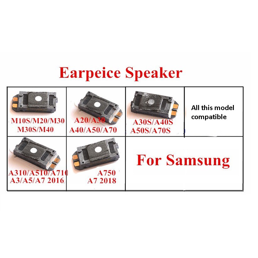 Samsung Galaxy A30s 0s A50s 0s M10s M M30 M30s M40 Earpiece Front Ear Speaker Sound Top Side For Repair Shopee Malaysia