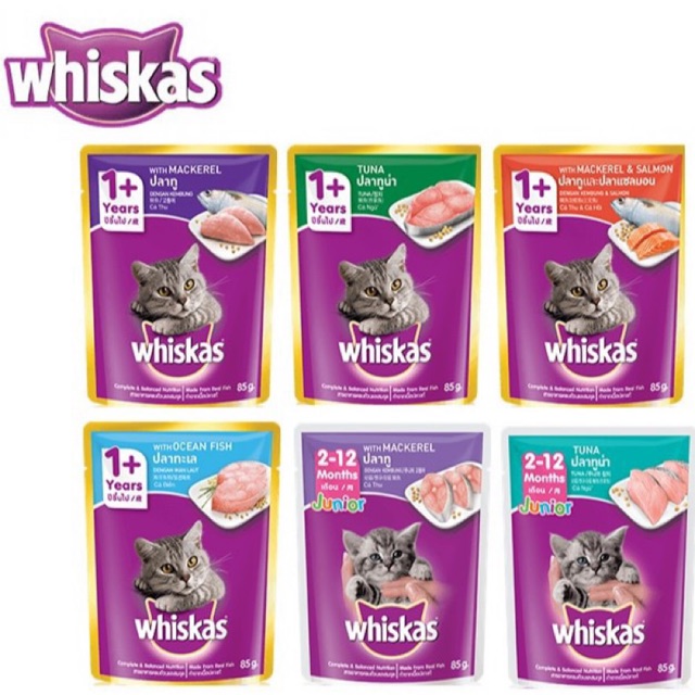 whiskas wet food