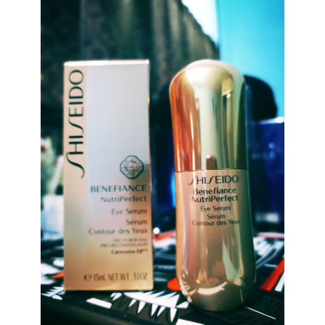 shiseido benefiance eye serum