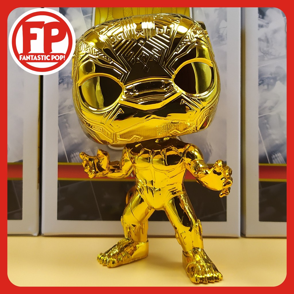 black panther gold funko pop