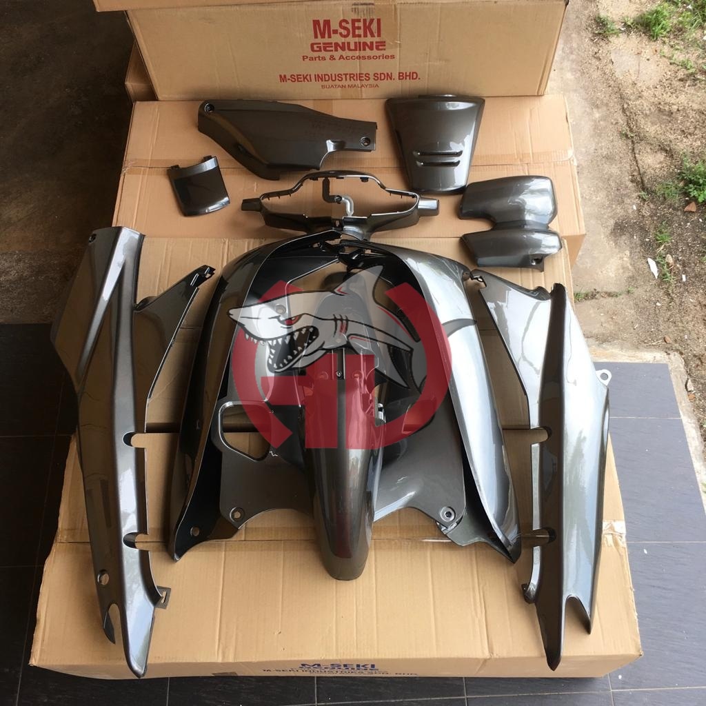 WAVE 100 COVERSET MSEKI BODY KIT HONDA WAVE100 MSEKI COVERSET WAVE 100